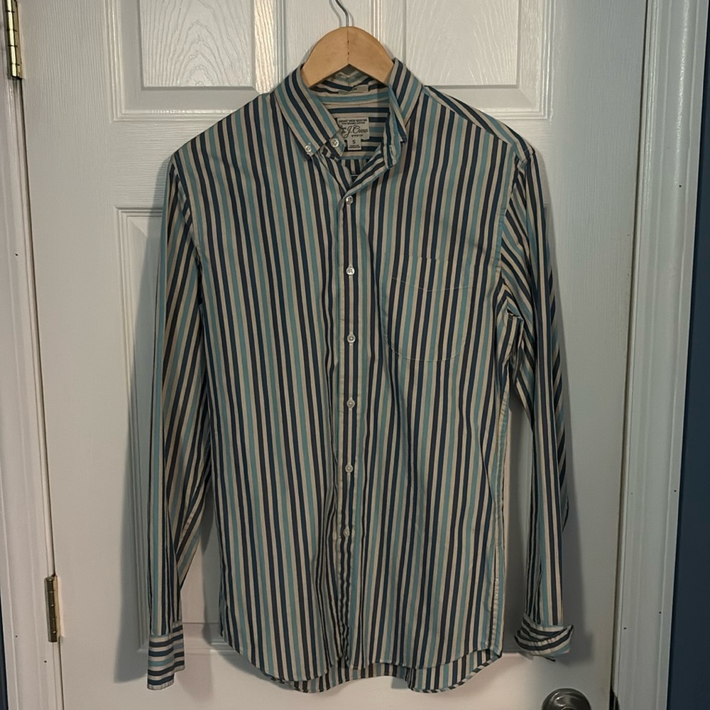 Striped J.Crew Button Down